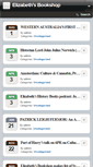 Mobile Screenshot of blog.elizabethsbookshop.com.au